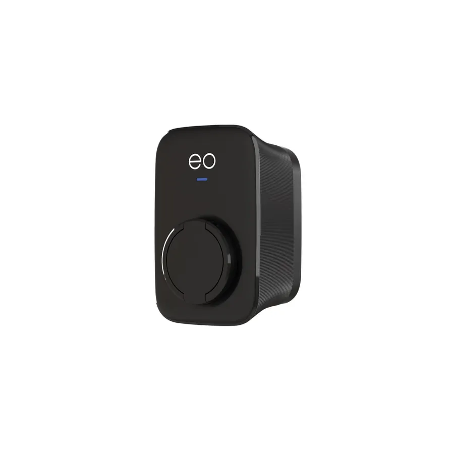 EO Mini Pro 3, a compact black EV charger