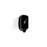 Hypervolt Home 3 Pro EV charger, a compact black wall unit with an illuminated edge
