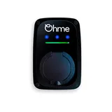 Ohme ePod, a compact black wall-mounted EV charger